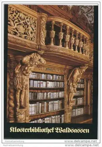 Klosterbibliothek Waldsassen - 20 Seiten mit 17 Abbildungen - Verlag Gebr. Metz Tübingen