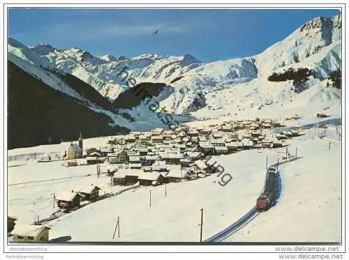 Sedrun - Skigebiet von Milez und Piz Badus