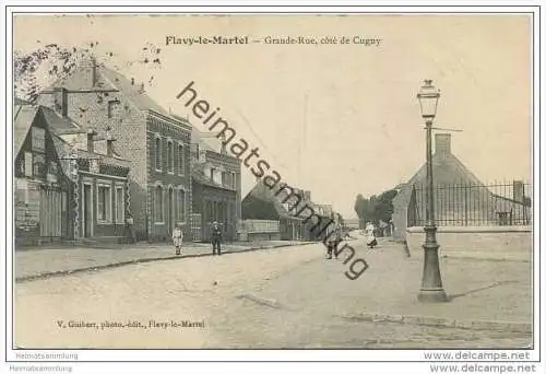 Flavy-le-Martel - Grande Rue - cote de Cugny - Feldpost