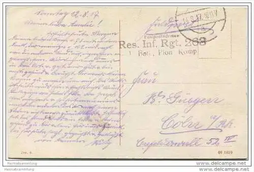 Zeebrugge - L' extremite du mole - Feldpost