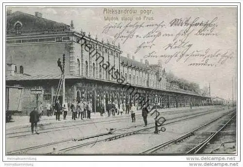 Aleksandrow - pogr. Wydok stacyi od Prus - Bahnhof