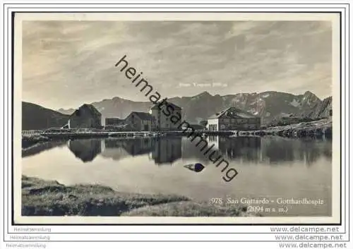 San Gottardo - Gotthardhospiz - Foto-AK