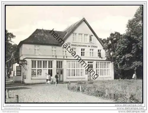 Ostseebad Boltenhagen - FDGB-Erholungsheim Am Strand - Foto-AK Grossformat 60er Jahre