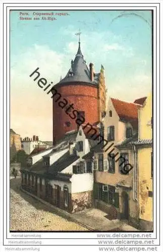 Riga - Strasse aus Alt-Riga
