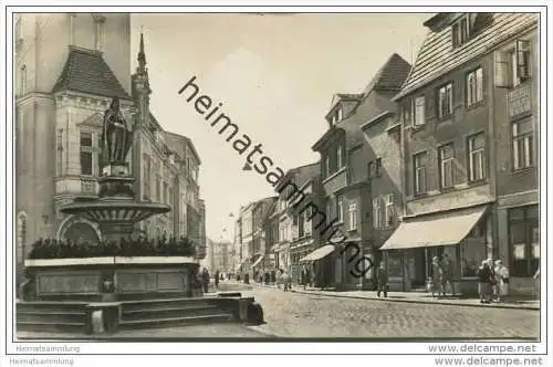 Güstrow - Strasse des Friedens - Foto-AK