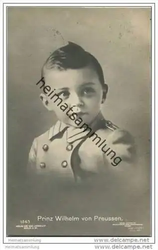 Preussen - Prinz Wilhelm von Preussen 1908