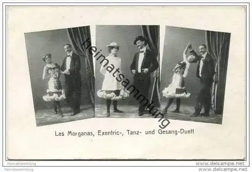 Les Morganas - Exentric- Tanz- und Gesang-Duett - ca. 1915