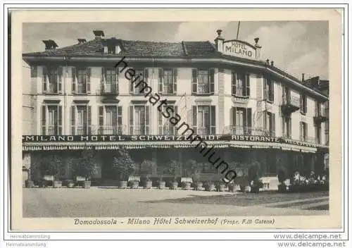 Domodossola - Milano Hotel Schweizerhof