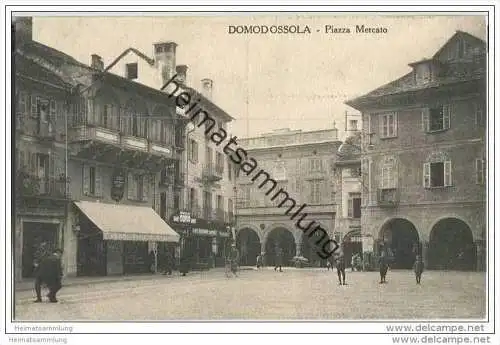 Domodossola - Piazza Mercato - 20er Jahre