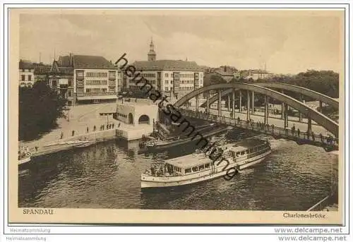 Berlin-Spandau - Charlottenbrücke 1930