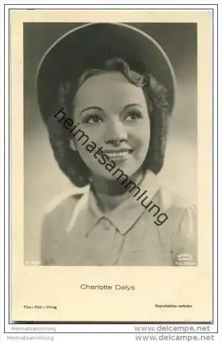 Charlotte Dalys - Foto-AK A 3787/1