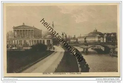 Berlin-Mitte - Nationalgalerie - Circus Busch 20er Jahre