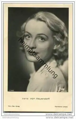 Irene von Meyendorff - Foto-AK A 3449/1