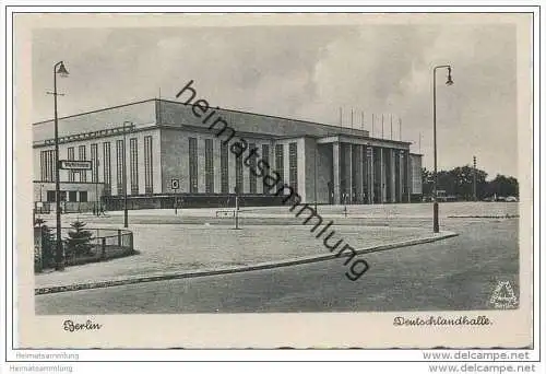 Berlin-Charlottenburg - Messedamm - Deutschlandhalle 30er Jahre