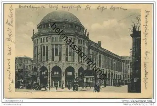 Berlin-Mitte - Gruss aus dem Piccadilly am Potsdamer Platz Besitzer Heinrich Braun - Bahnhof Leipziger Platz