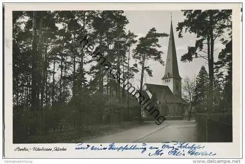 Berlin - Nikolassee - Kirche - Foto-AK