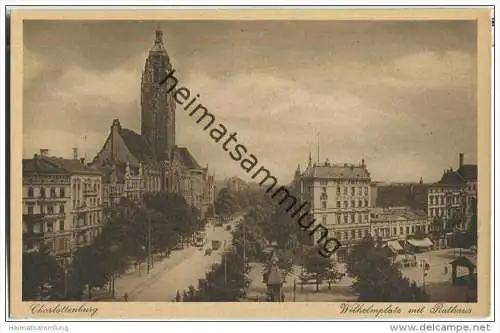 Berlin - Charlottenburg - Wilhelmplatz - Rathaus