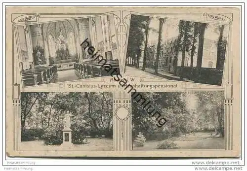 Ahaus i. W. - St. Canisius-Lyzeum und Haushaltungspensionat ca. 1910