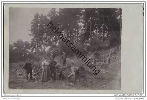 Nentershausen Westerwald - Steinbruch - Foto-AK