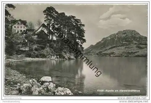 Kindli-Kapelle am Vierwaldstättersee - Foto-AK