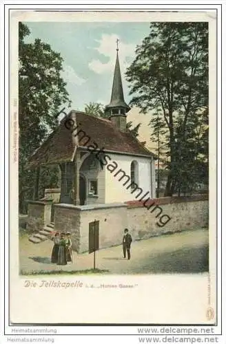 Die Tellskapelle in der Hohlen Gasse ca. 1900