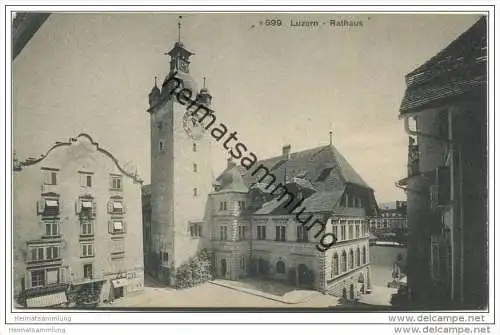 Luzern - Rathaus ca. 1920