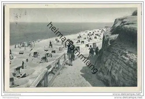 25996 Nordseebad Wenningstedt - Sylt - Am Strande