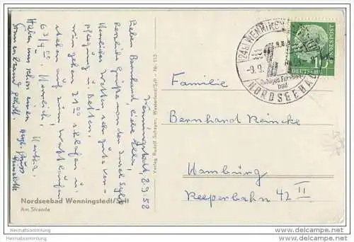 25996 Nordseebad Wenningstedt - Sylt - Am Strande