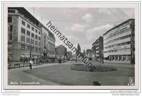 Berlin-Schöneberg - Tauentzienstrasse - Foto-AK 50er Jahre