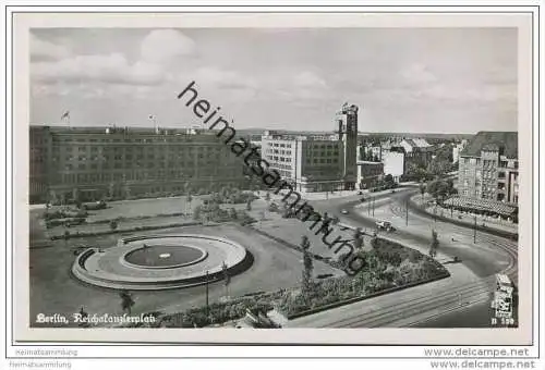 Berlin-Charlottenburg - Reichskanzlerplatz - Foto-AK 50er Jahre