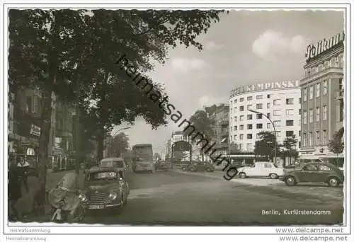 Berlin-Charlottenburg - Kurfürstendamm - Foto-AK 50er Jahre