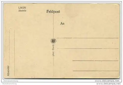 Laon - Zitadelle ca. 1915