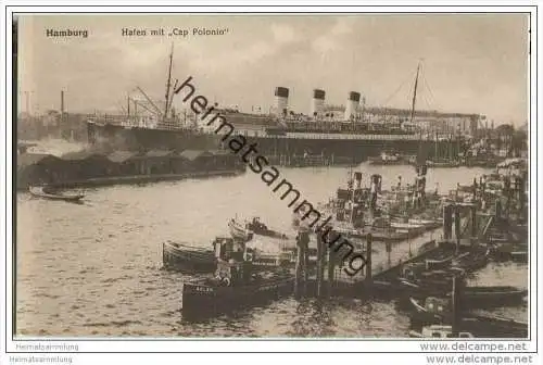 Schiffe - Hamburg -&nbsp; Hafen mit Cap Polonio