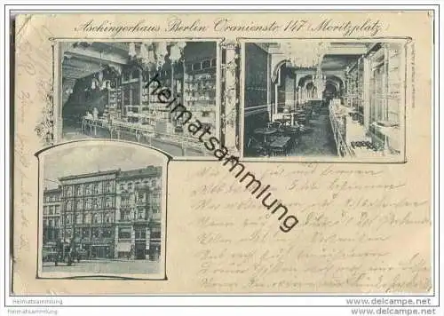 Berlin-Kreuzberg - Aschingerhaus - Moritzplatz - Oranienstrasse