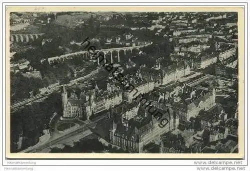 Luxembourg - Vue prise de l'avion