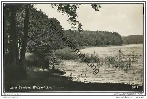 Insel Usedom - Wolgast See - Reusen - Foto-AK 30er Jahre