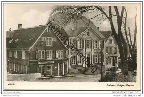 Remscheid Lennep - Deutsches Röntgen Museum - Foto-AK