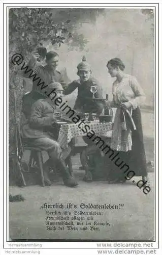 Soldatenleben - Herrlich ist's Soldatenleben