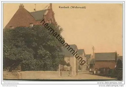 Ransbach Westerwald - Strassenpartie ca. 1915