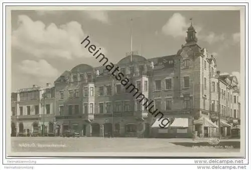 Nässjö - Sparbankshuset - Foto-AK 1949