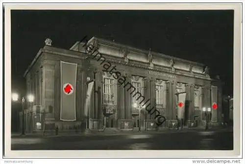 Berlin - Deutsches Opernhaus - Festschmuck - Foto-AK