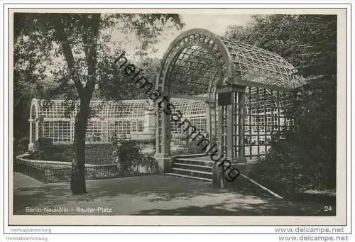 Berlin-Neukölln - Reuter-Platz - Foto-AK ca. 1935