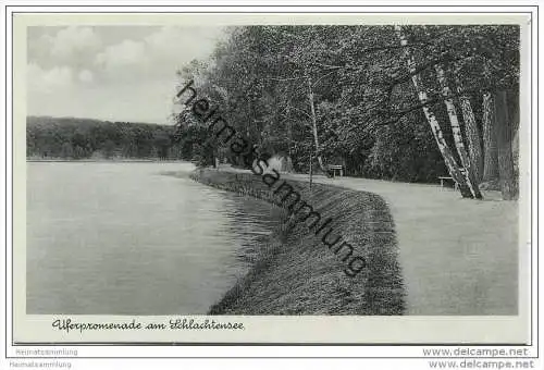 Berlin-Zehlendorf - Schlachtensee - Uferpromenade ca. 1935