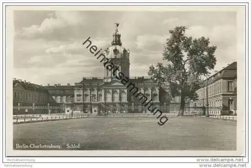 Berlin-Charlottenburg - Schloss - Foto-AK ca. 1935