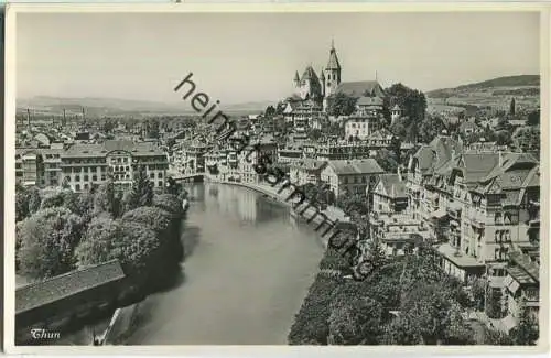 Thun - Foto-Ansichtskarte - Verlag Photoglob-Wehrli & Vouga & Co. AG Zürich