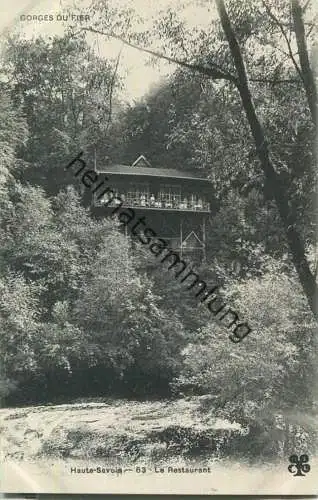 Gorges du Fier - Le Restaurant