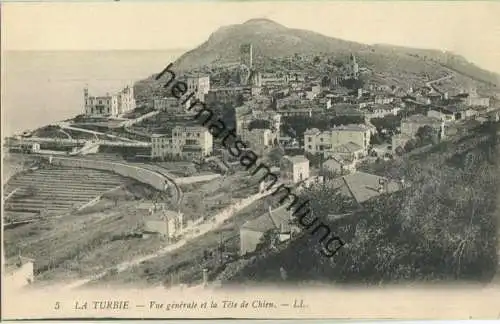 La Turbie - Vue generale et la Tete de Chien