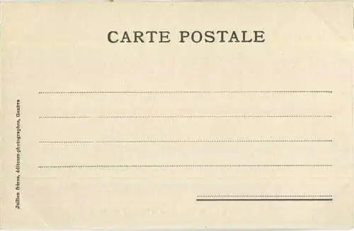 Argentieres Interieur de l'Eglise - Edition Jullien freres Geneve ca. 1900