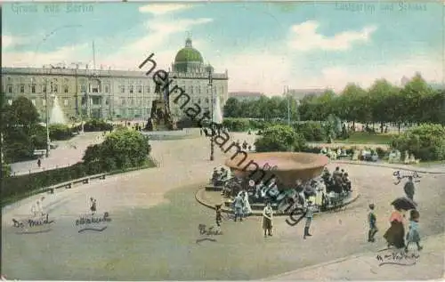 Berlin - Lustgarten mit Schloss