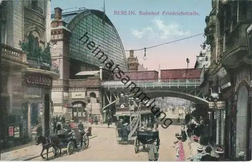 Berlin - Bahnhof Friedrichstrasse - Verlag S. & G. S. i. B.